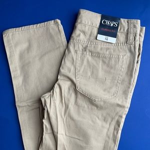 NEW - Chaps classic fit kid’s pants